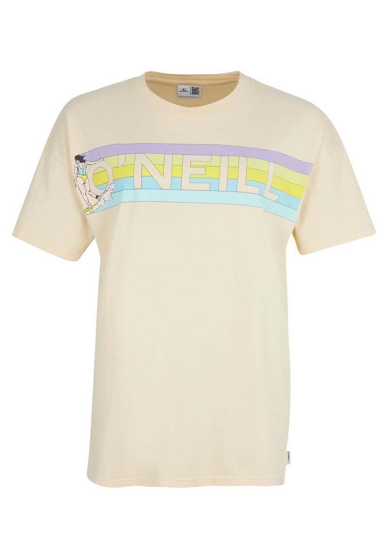 O’Neill T-shirt print zandkleur