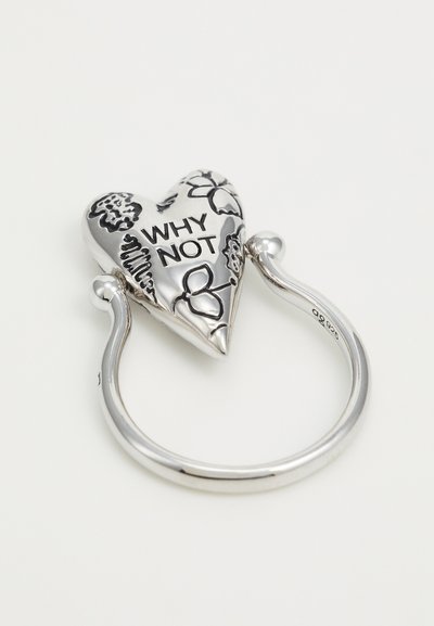 Avgvst YES WHY NOT FLIP - Ring - silver coloured