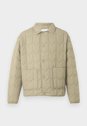 QUILTED BLOUSON - Könnyű dzseki - taupe brown