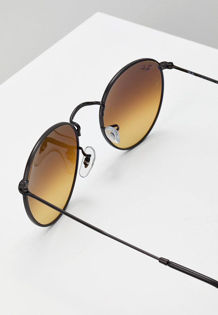 Ray-Ban 0RB3447 ROUND METAL - Zonnebril - mirror/gradient blue/blauw -  Zalando.nl