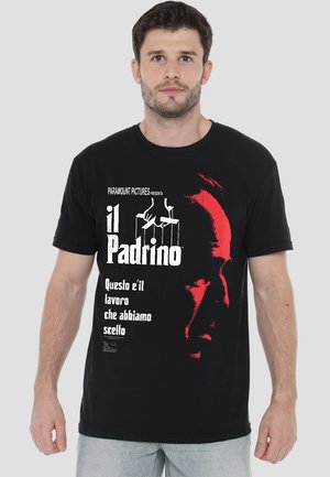 GODFATHER ITALIAN PROFILE - Print T-shirt - black