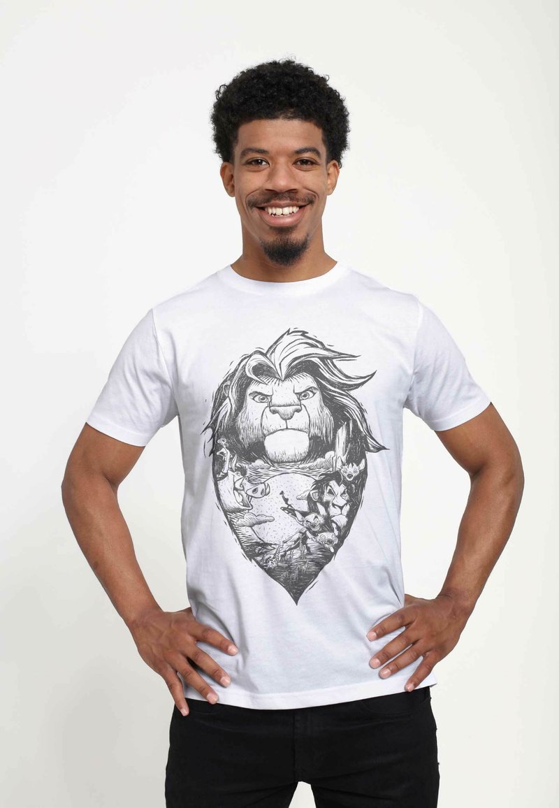 Henry Tiger THE LION KING THE LINO KING UNISEX - T-shirt z nadrukiem
