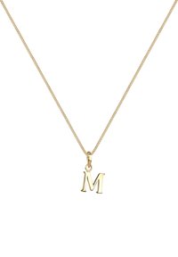 Elli LETTER M - Halskette - gold-coloured