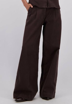 JACOBINS - Wide leg - rosebrown
