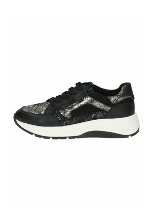 Caprice SNEAKER OCEAN COMB MIT AIRMOTION - Baskets basses - black comb