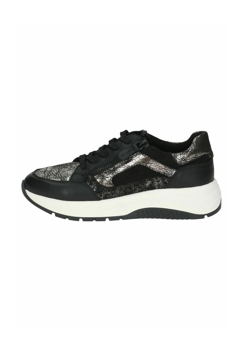 Caprice SNEAKER OCEAN COMB MIT AIRMOTION - Tenisice - black comb