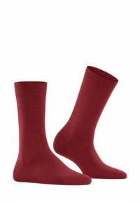 FALKE SOFT - Socken - scarlet
