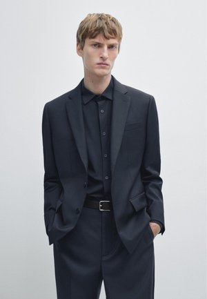 BUTTONED WITH BUTTONHOLE - Suit jacket - royal blue