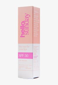 Hello Sunday THE ONE FOR YOUR LIPS - CLEAR LIP BALM SPF 50 - Læbepomade
