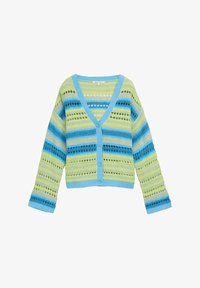 Wybrany, mint blue multicolor stripe