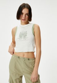 Koton CROP - Top - white