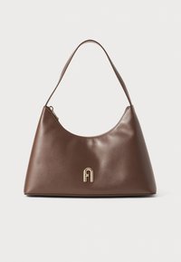 DIAMANTE SHOULDER BAG - Rankinė - espresso