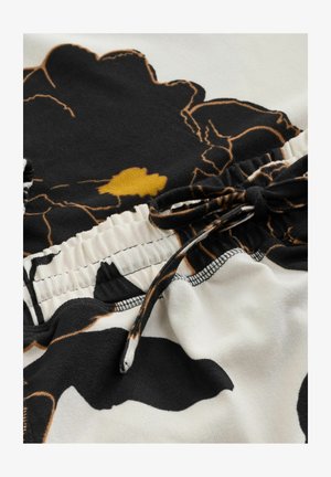 Next REGULAR FIT - COSY LONG SLEEVE SET - Pyžamo - black ochre floral