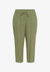 CROPPED - Pantaloni - oil green