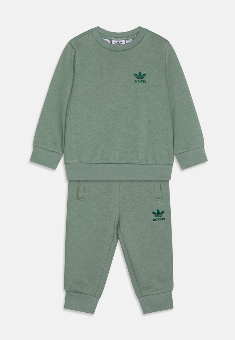 adidas Originals TREFOIL UNISEX SET - Tepláková súprava - silver green