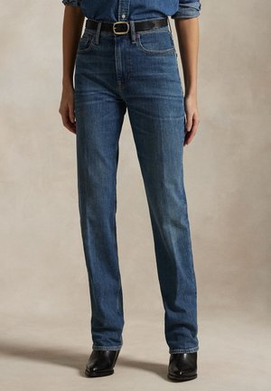 Polo Ralph Lauren HIGH RISE STRAIGHT JEAN - Straight leg jeans - telesto wash