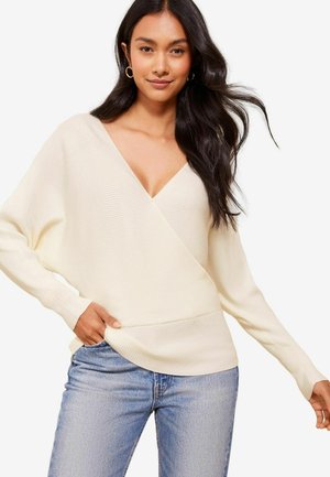 BALLET WRAP - Jersey de punto - cream