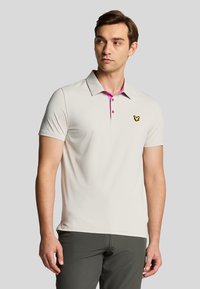 Lyle & Scott CONTRAST PLACKET - Poloshirts - x pebble contour pink