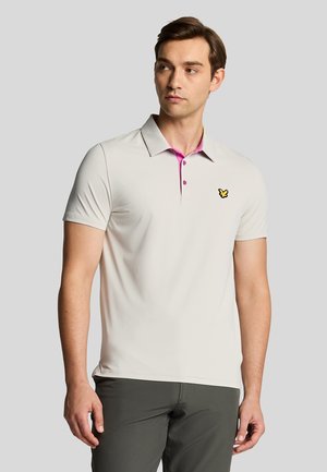 Lyle & Scott CONTRAST PLACKET - Polo - x pebble contour pink