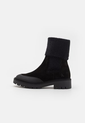 Calvin Klein Jeans, Bottines à plateau - black