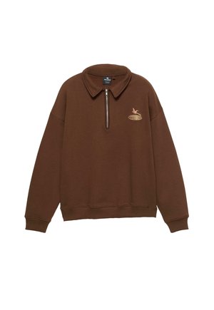 Sweatshirt - brown
