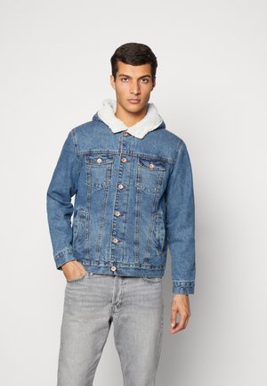 REID JACKET UNISEX - Denim jacket - mid blue