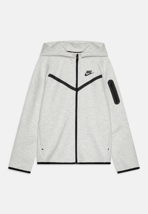 Nike Sportswear G NSW TCH - Flisinė striukė - light grey heather/black