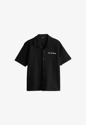 Next REGULAR FIT - BUTTON THROUGH - Ing - black text