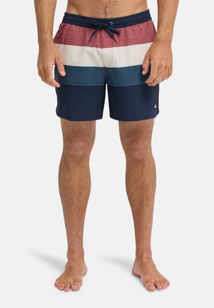 STRETCH SCALLOP VOLLEY - Ujumisšortsid - dark navy tijuana