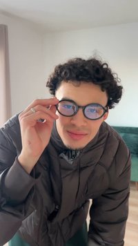 CHPO MARLENE UNISEX - Brillen met blauwlichtfilter - black