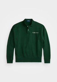 RELAXED FIT LOGO COLLARED SWEATSHIRT - Polo shirt - northwest pine