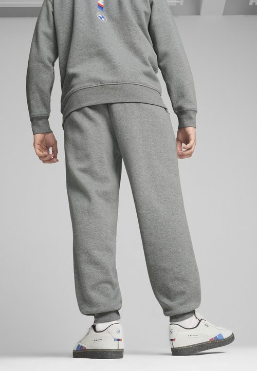 PUMA BMW MMS ESS - Tracksuit bottoms - medium gray heather — photo 3