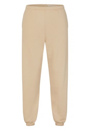 LOOSE SWEATPANTS - Träningsbyxor - beige