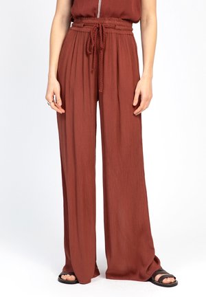 AN'GE RALPHY - Pantalon classique - cuivre