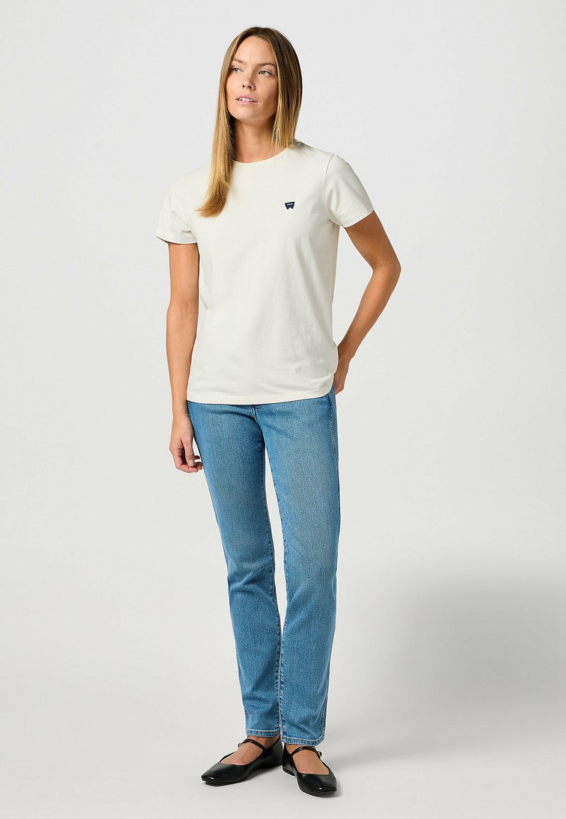 Wrangler Slim fit jeans lichtblauw denim