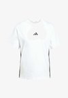 Tricou cu imprimeu - white   black