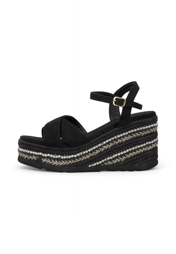 CON PUNTERA CUADRADA Y CIERRE HEBILLA - High Heel Sandalette