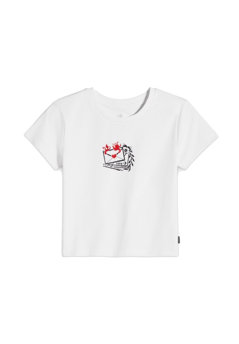 Converse T-shirt print wit