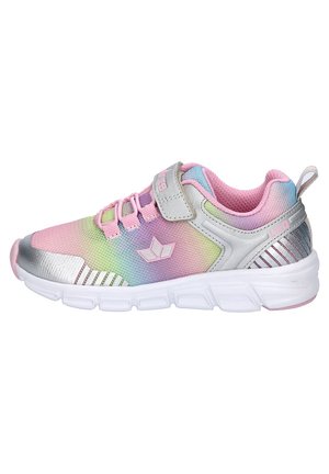 Zwarte Slip-On Heren Sneakers met Streep Zool