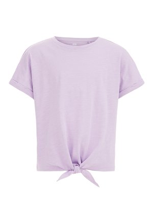 KNOOPDETAIL - Print T-shirt - Potiskana majica - violet