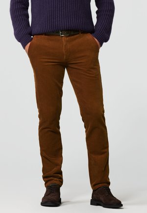 Meyer EXCLUSIVE BONN - Stoffhose - camel