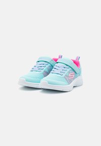 Skechers MICROSPEC PLUS - Zapatillas - aqua/pink