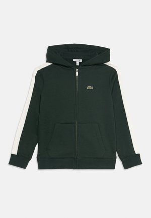 Lacoste, FULL ZIP HOODY UNISEX - Felpa con zip - sinople