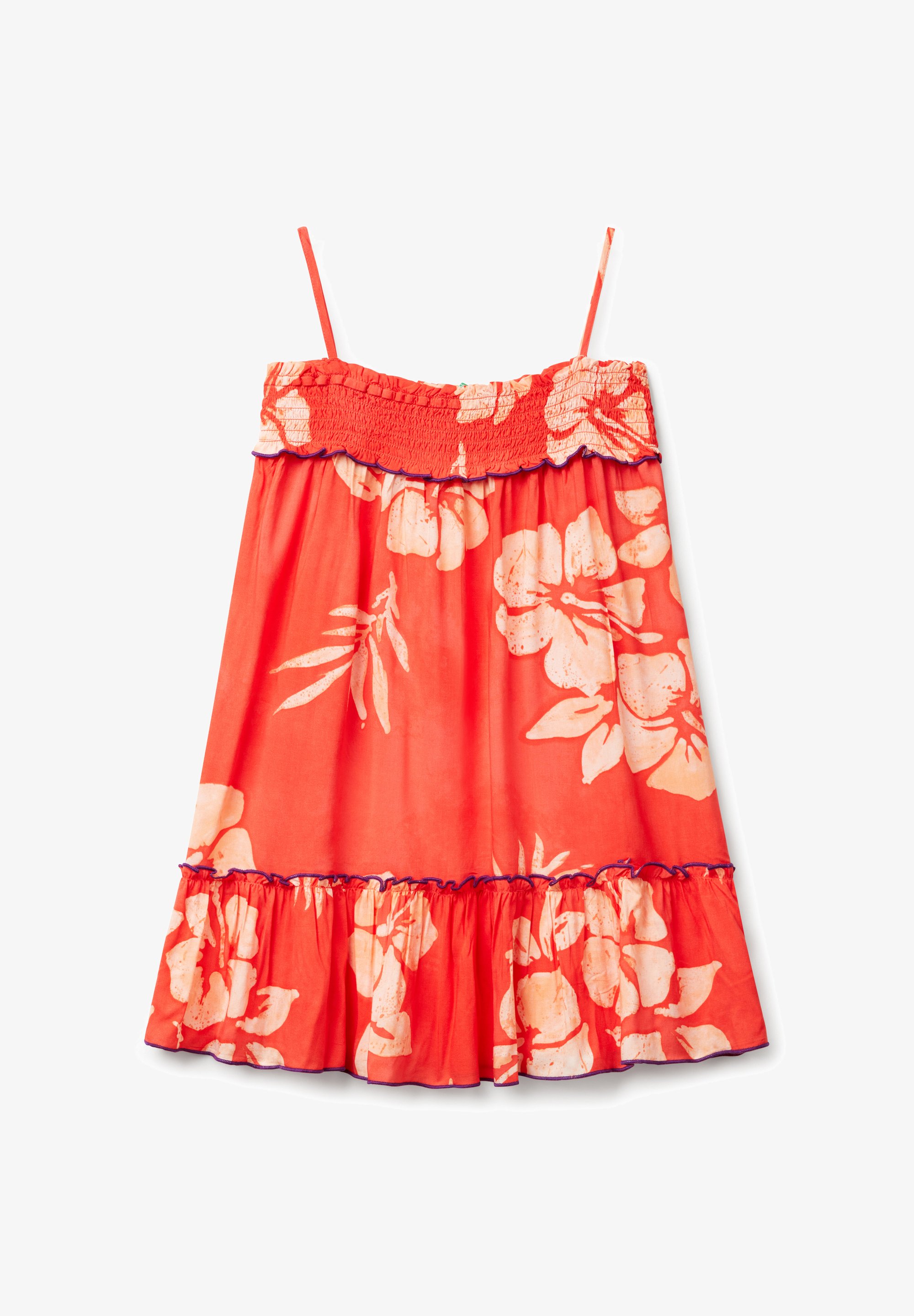 United Colors of Benetton FLOWY WITH FLOWER PRINT Vestito casual