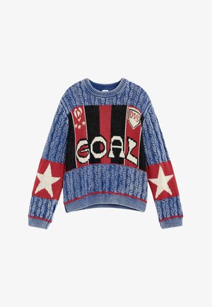 Desigual, SWEATER - MICKEY™ STAR SWEATER . - Svetrík - blue