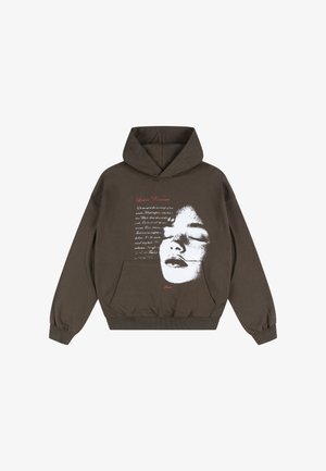 FAVELA, ROMANCE WREN HOODIE - Jersey con capucha - brown