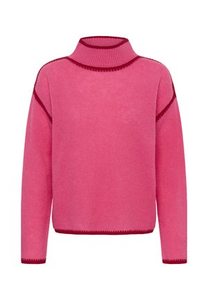 Culture, CUJIA KATRINA TURTLENECK - Pullover - fandango pink melange