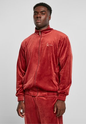Karl Kani, CHEST SIGNATURE  - Übergangsjacke - dark red