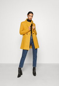 ONLY NEWSOPHIA Short coat golden yellow/melange/yellow