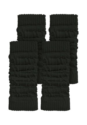 2 PAAR - Stulpen - schwarz